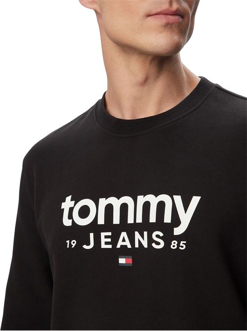 Felpa girocollo con logo Tommy Jeans | DM0DM23392BDS
